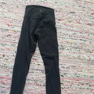 Black align leggings